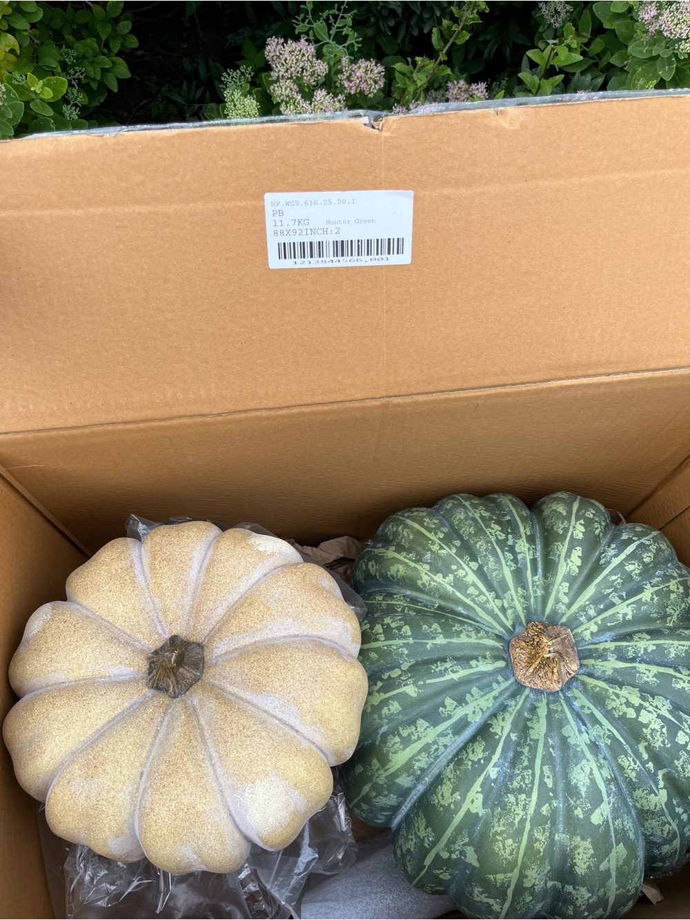 Fall Faux DUSTY ORANGE Pumpkin - Picture 2 of 15